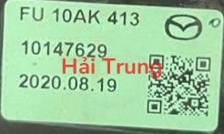 Hộp điều khiển ghế Mazda CX-5 2019-2025 Tháo Xe FU10AK413 FU-10AK-413