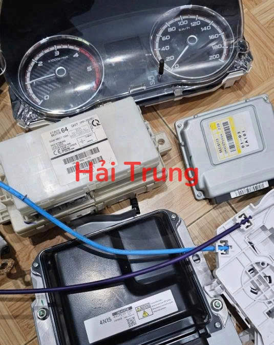 Full bộ điện, bộ nổ, hộp điện đầy đủ Mitsubishi Triton 2023 Tháo Xe