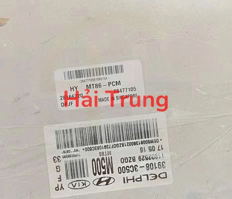 Hộp điều khiển động cơ ECU Kia Sedona 2014-20166 Tháo Xe 391083C500
