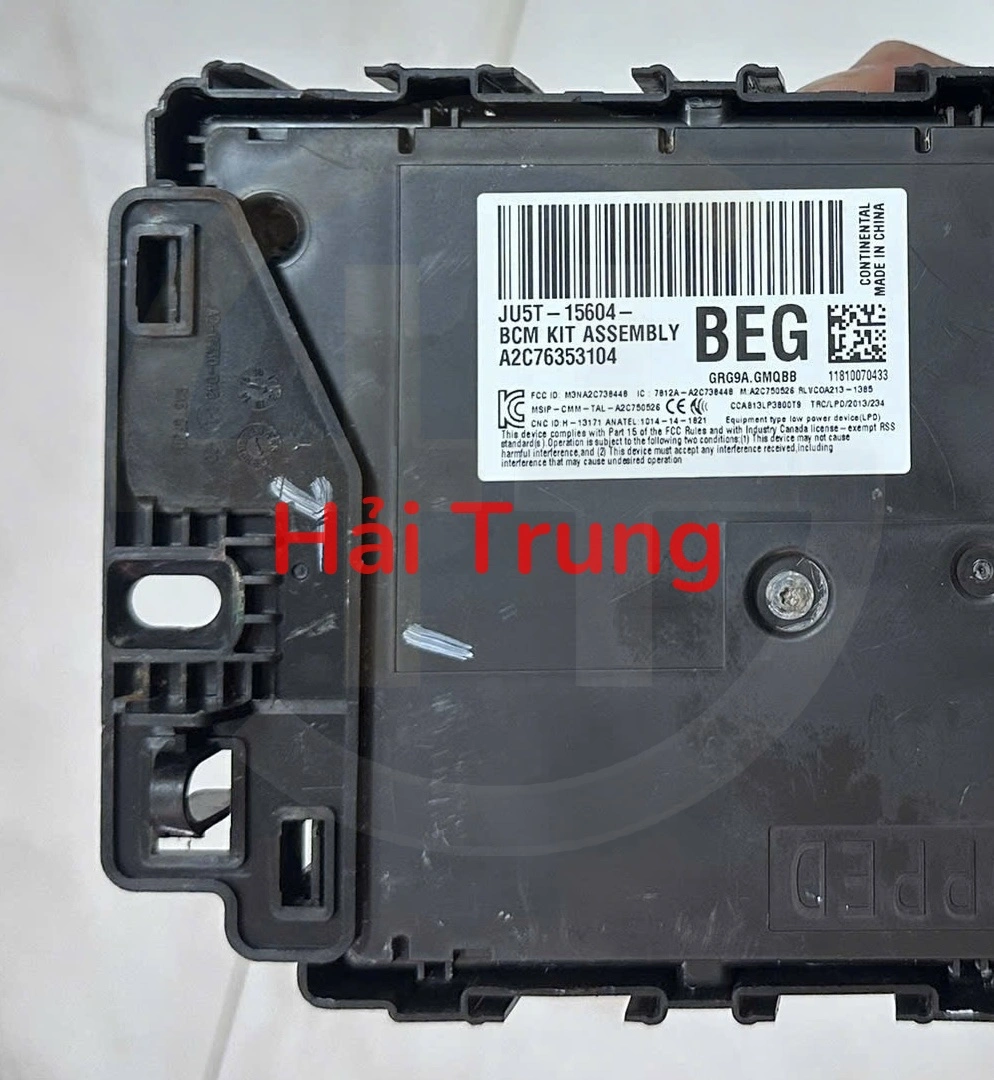 Hộp điều khiển thân xe BCM Ford Ranger 2021-2025 Tháo Xe JU5T-15604-BEG