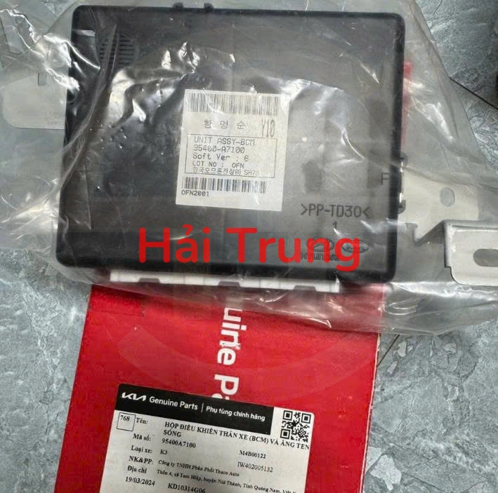 95400A7100 Hộp điều khiển thân xe BCM Kia Cerato 2012-2018