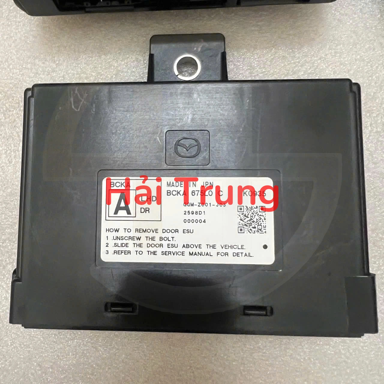 BCKA675L0C Hộp điều khiển cửa trước lái Mazda 3, CX30 2019-2026 Tháo Xe