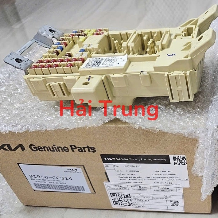 Hộp cầu trì trong xe Kia Sonet 2021-2026 91950CC314