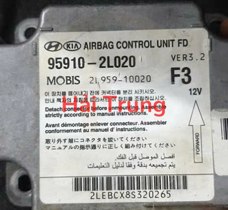 Hộp điều khiển túi khí Hyundai I30 Tháo Xe 95910-2L020 959102L020