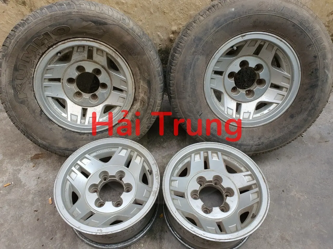 Lazang R15 Toyota Land Cruiser tháo xe Zin đẹp 