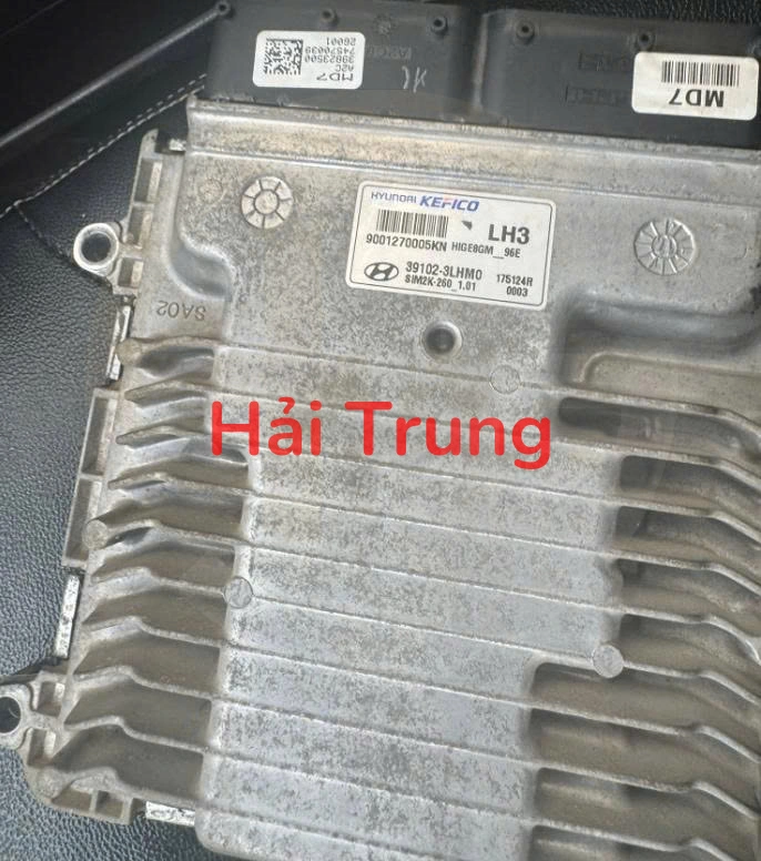 Hộp điều khiển động cơ Hộp đen ECU Genesis G90 Tháo Xe 39102-3LHM0