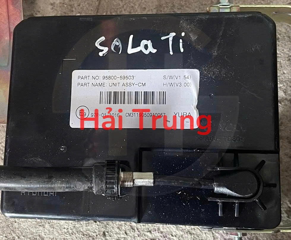 9580059503 Hộp điểu khiển điều hòa Hyundai Solati Tháo xe