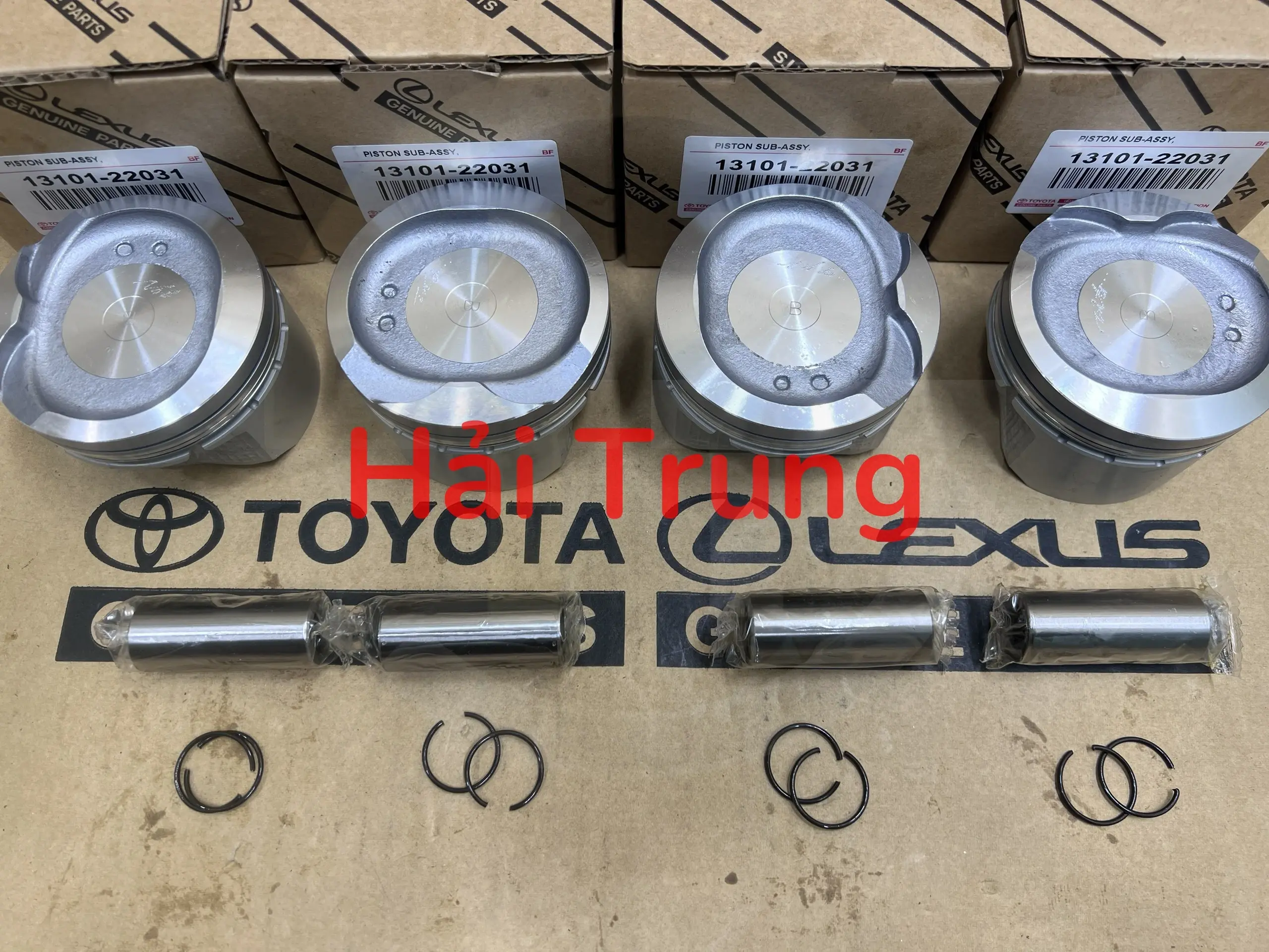 Piston Toyota Altis 2008-2015 cao cấp 13101-22031 