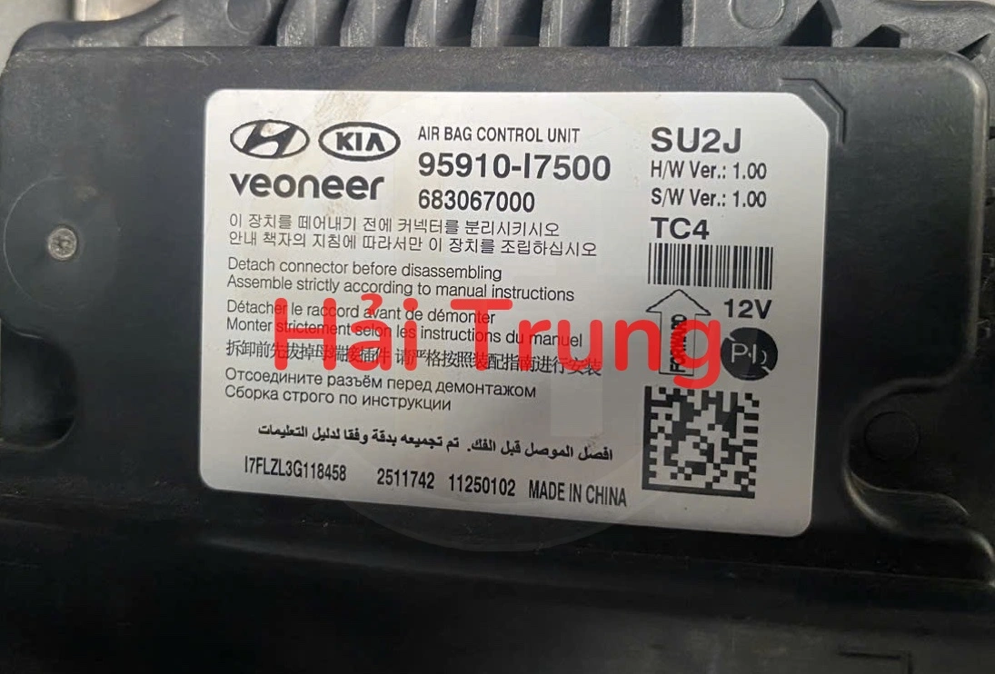 Hộp điều khiển túi khí Hyundai Creta 2024-2027 Tháo Xe 95910I7500