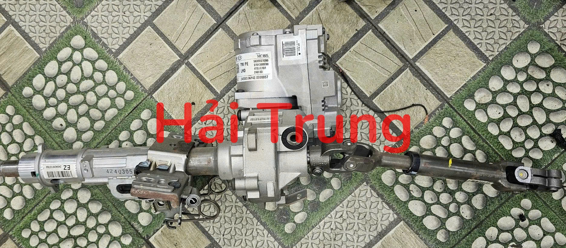 56300S1EB0 Cọc lái điện Santafe 2022-2025 Tháo xe Zin