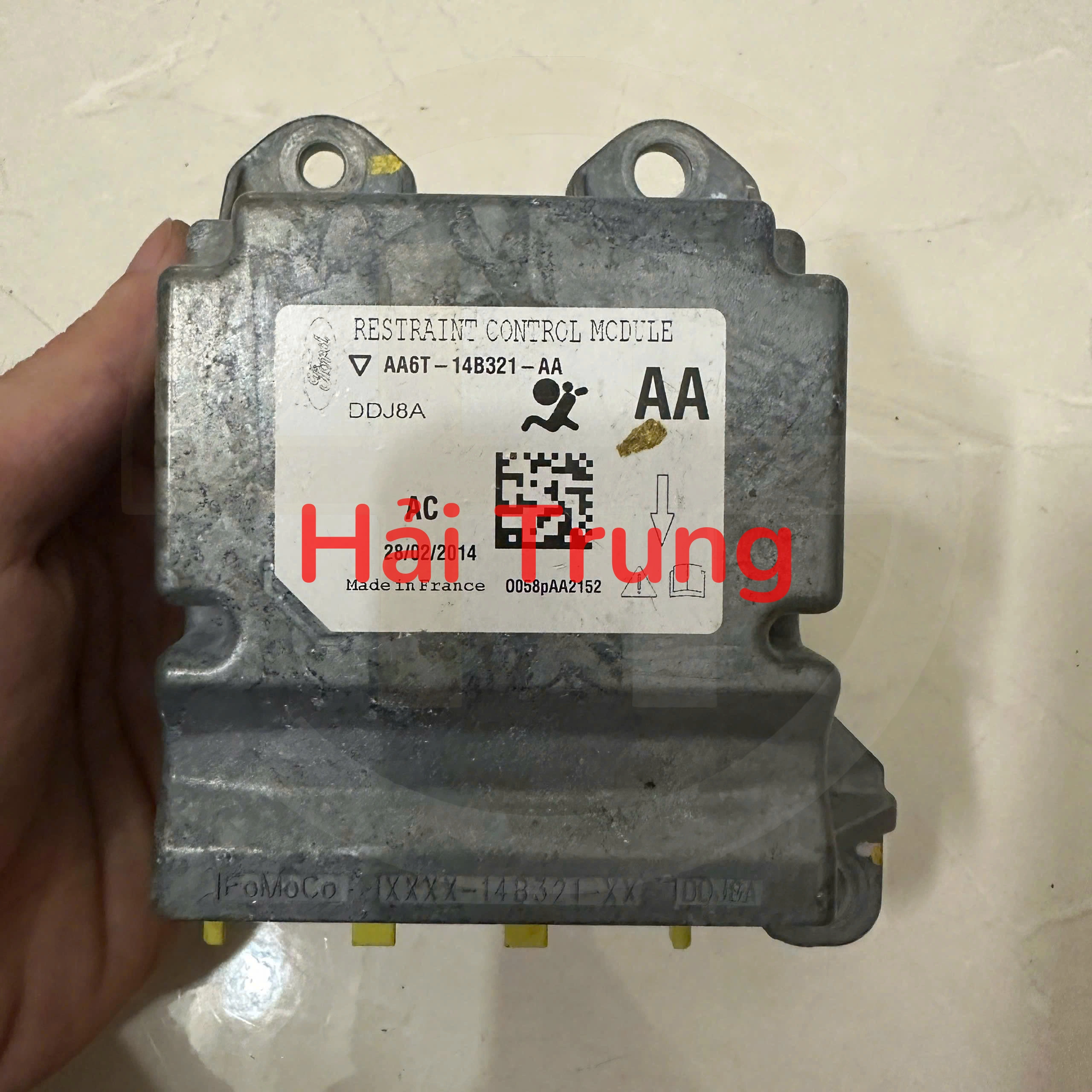 AA6T14B321AA Hộp điều khiển túi khí Ford Fiesta 2008 - 2012 Tháo Xe 
