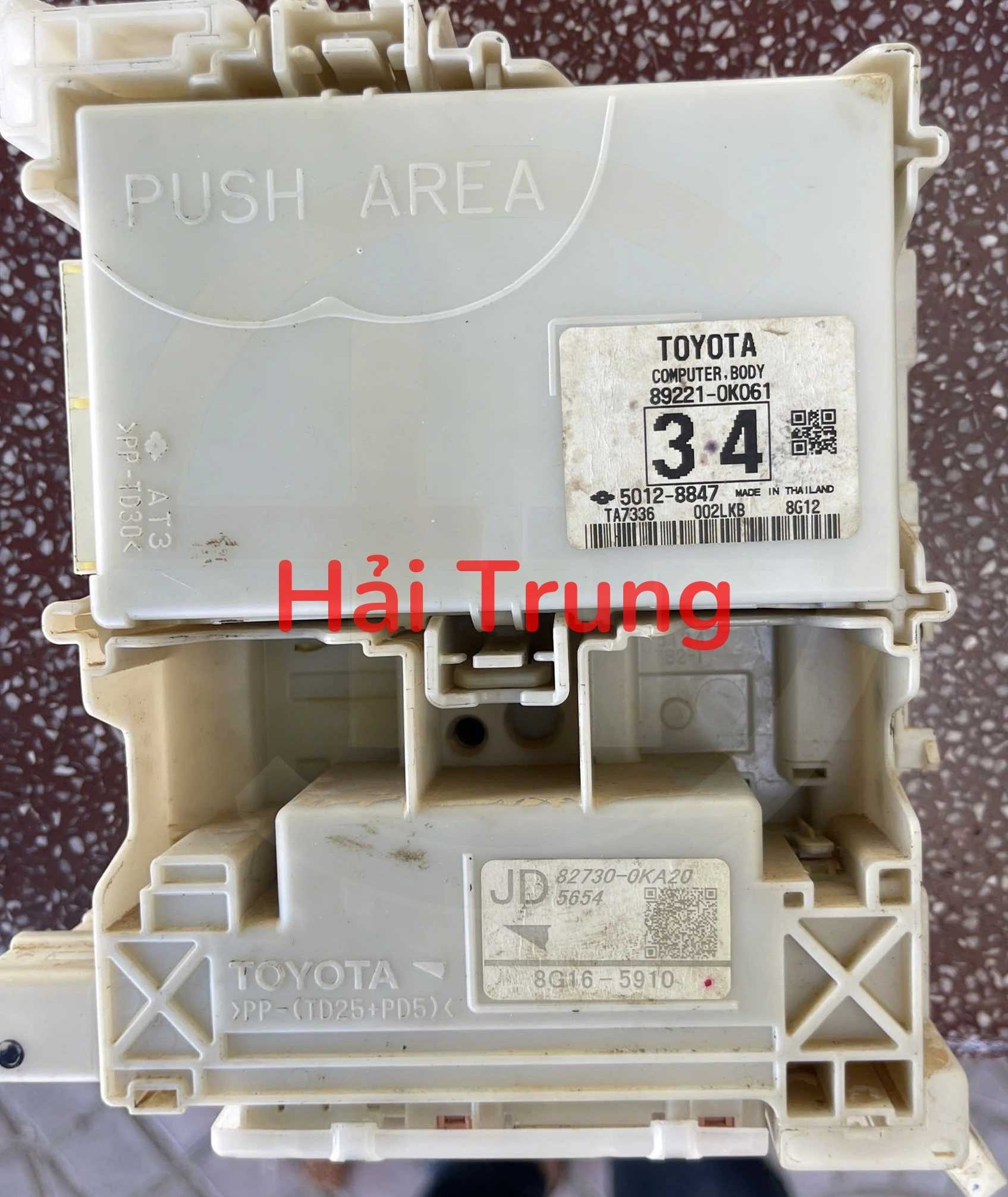 Hộp cầu trì Hộp thân xe Body Toyota Innova 2017-2020 Tháo Xe 827300KA20 892210K061