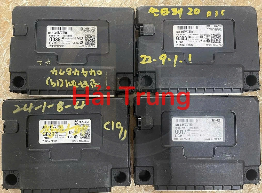 Hộp điều khiển điện tử IBU Hyundai Santafe Tháo Xe 95400S1430 95400S1370 95400S1250