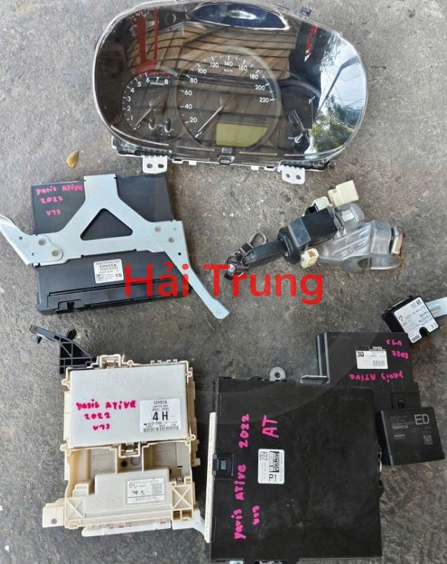 Full bộ điện, bộ nổ, hộp điện đầy đủ Toyota Yaris 2022 Tháo Xe