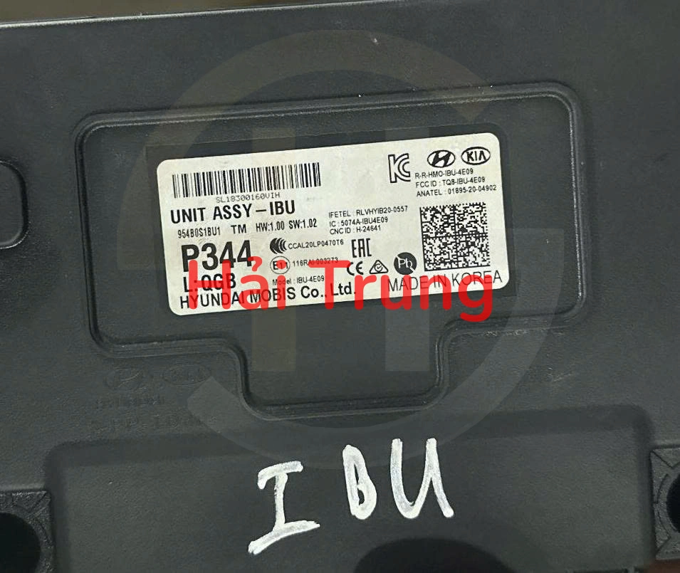 954B0S1BU1 Hộp điều khiển điện tử IBU Hyundai Santafe 2022-2024 Tháo Xe