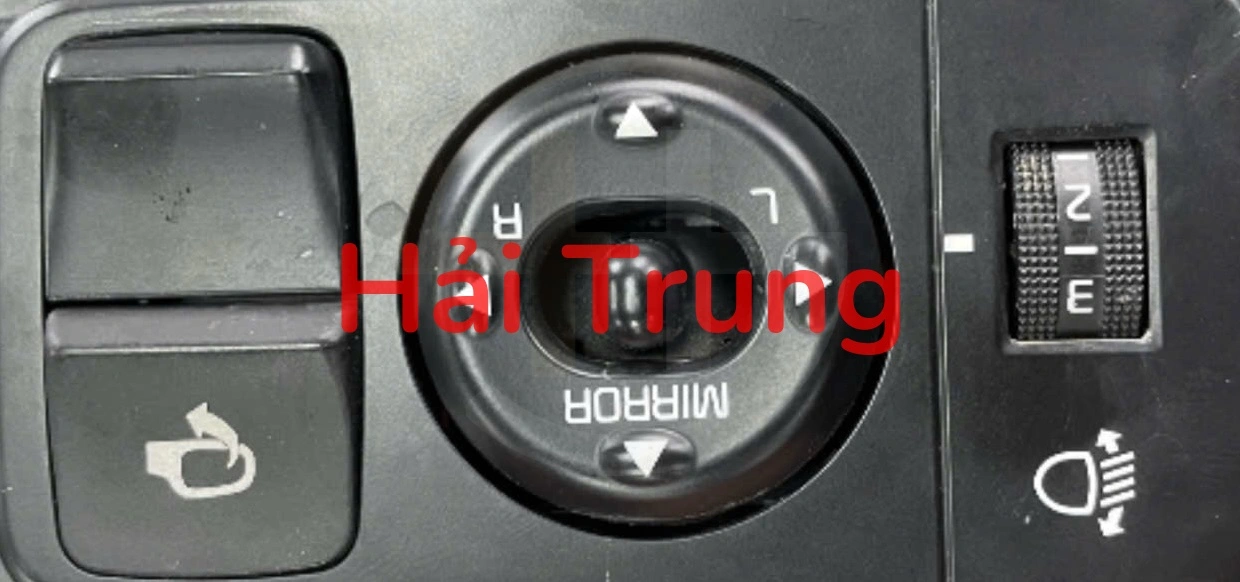 Cụm tông tắc chỉnh gương, đèn pha Kia Soluto Tháo Xe 93710H7000
