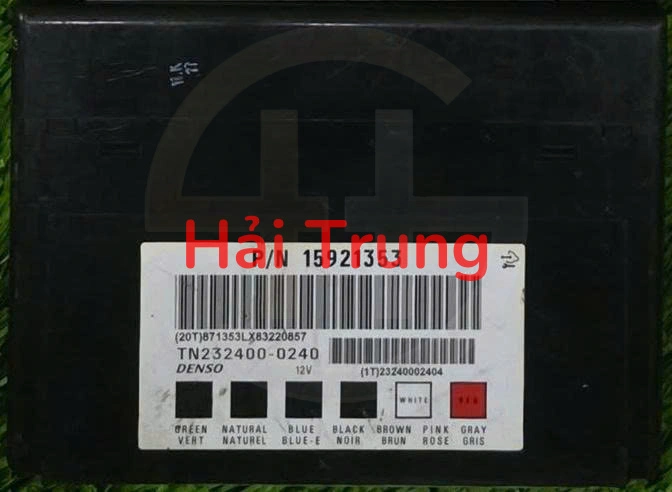 15921353 Hộp điều khiển thân xe BCM Cadillac Tháo Xe