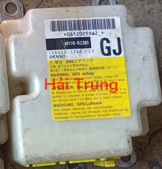 89170BZ380 Hộp điều khiển túi khí Toyota Avanza 2022 Tháo Xe