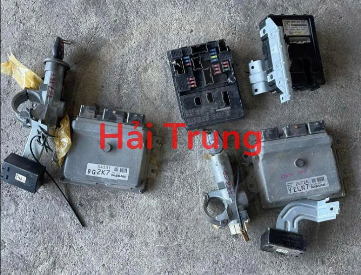 Bộ đề nổ, hộp điện Nissan Almera Tháo Xe