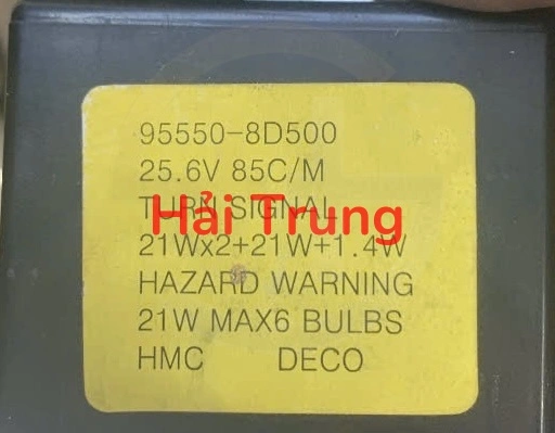 Hộp điều khiển chớp xi nhan Hyundai Tháo Xe 9555-8D500 95558D500
