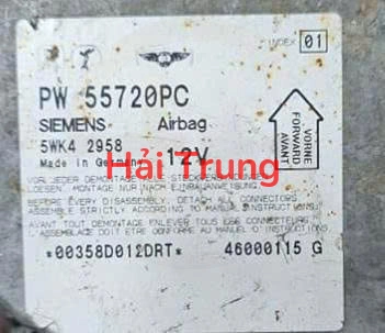Hộp điều khiển túi khí Bentley Arnage Tháo Xe 55720PC