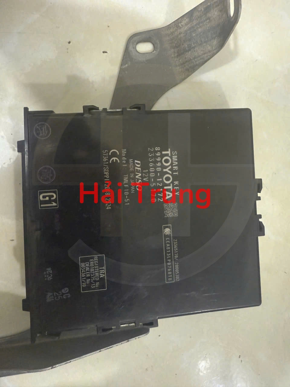 Hộp smart key Toyota Altis 2019 Tháo xe 8999012172
