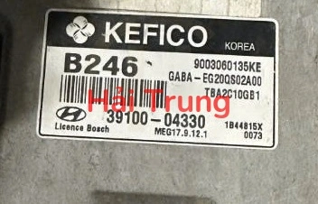 Hộp điều khiển động cơ Hyundai I10 2015 Tháo Xe 3910004330
