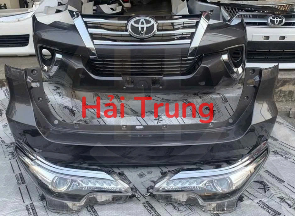Cản trước, cản sau Toyota Fortuner 2017-2020 Tháo Xe