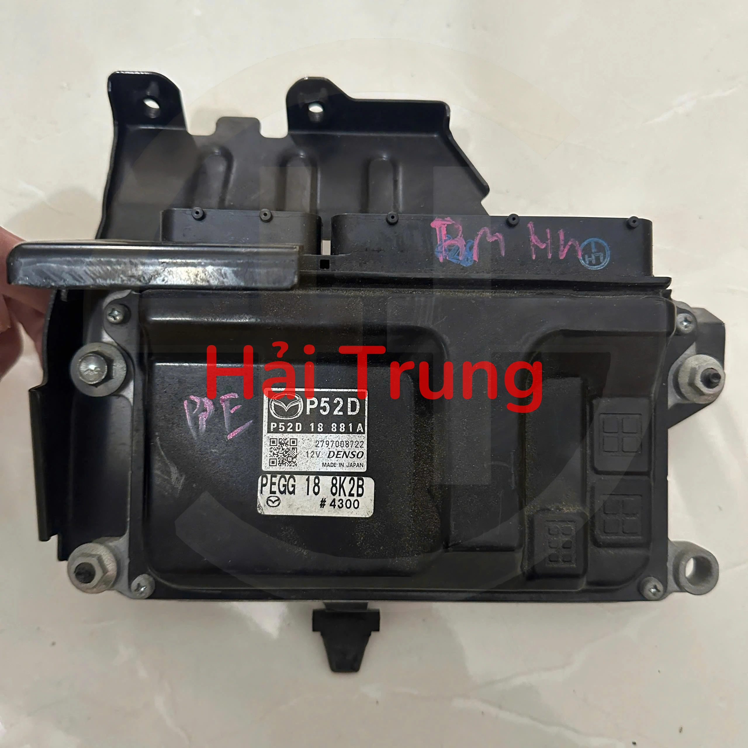 P52D18881A Hộp điều khiển động cơ ECU Mazda 3 2014 - 2017 1.5L Skyactiv-G Tháo Xe