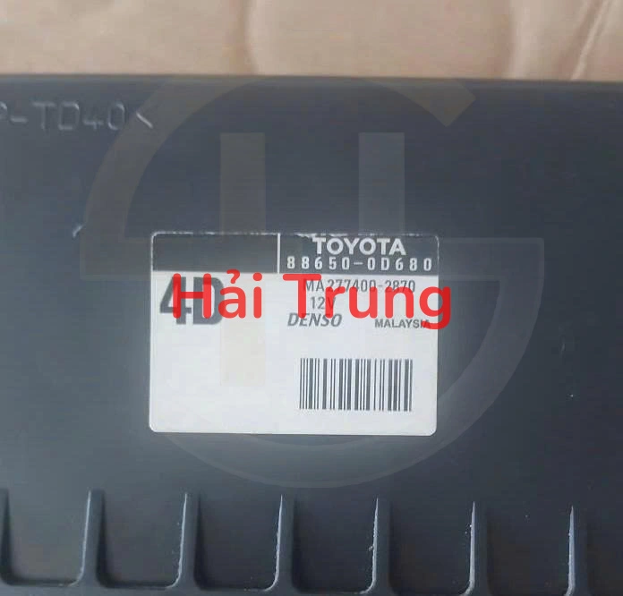 Hộp điều khiển điều hòa Toyota Vios 2016-2020 Tháo Xe 88650-0D680