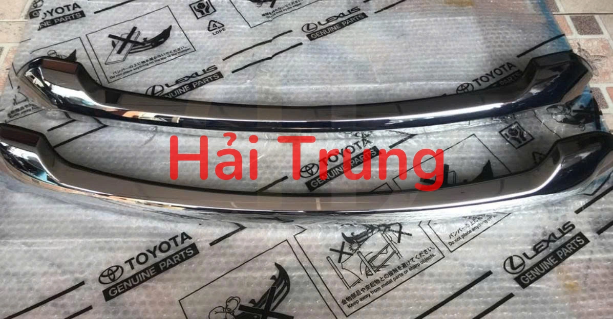 Nẹp mạ capo Toyota Hilux 2020 2021 2022 Tháo Xe
