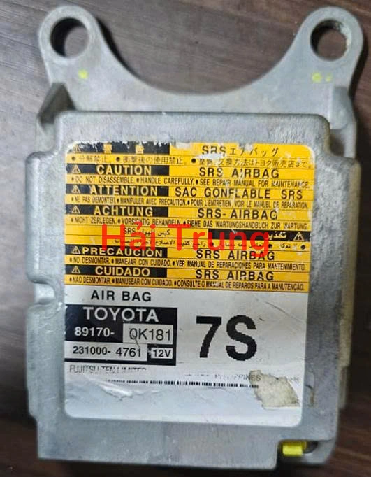 891700K181 Hộp điều khiển túi khí Toyota Fortuner 2012-2015 Tháo xe