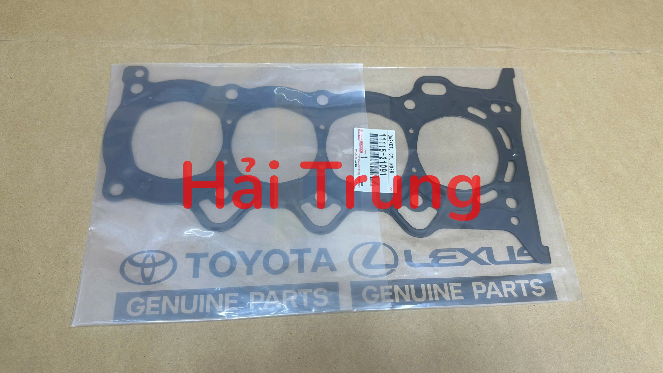 Gioăng mặt máy Thép Toyota VIOS 1NZ 2NR cao cấp