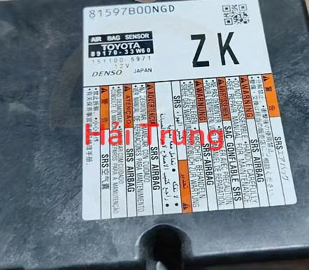 Hộp điều khiển túi khí Toyota Camry 2025 Tháo Xe 89170-33W60 8917033W60