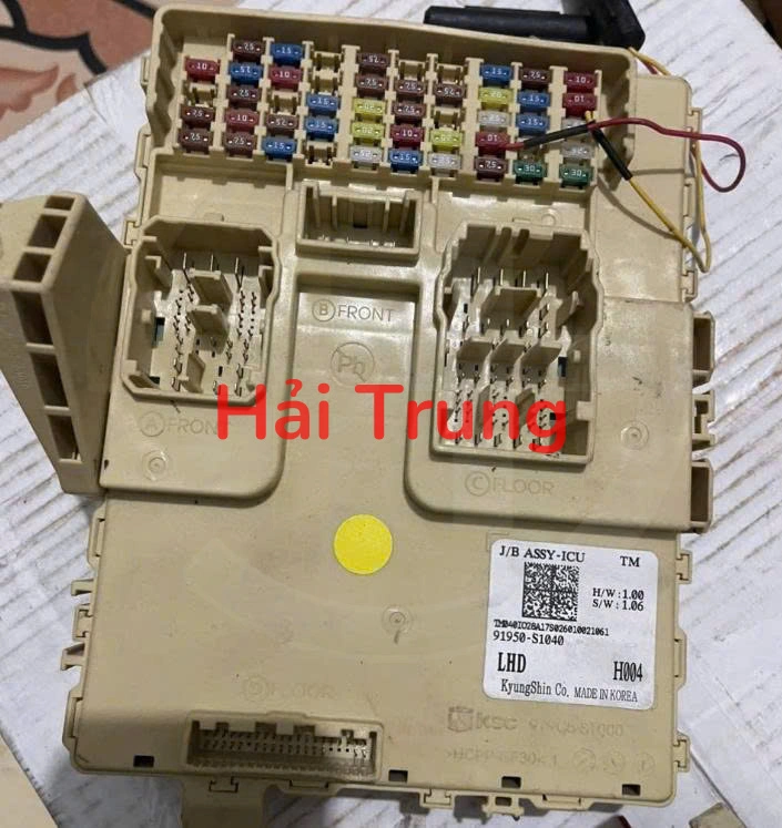 91950S1040 Hộp cầu trì trong xe Hyundai Santafe 2020-2022 Tháo Xe