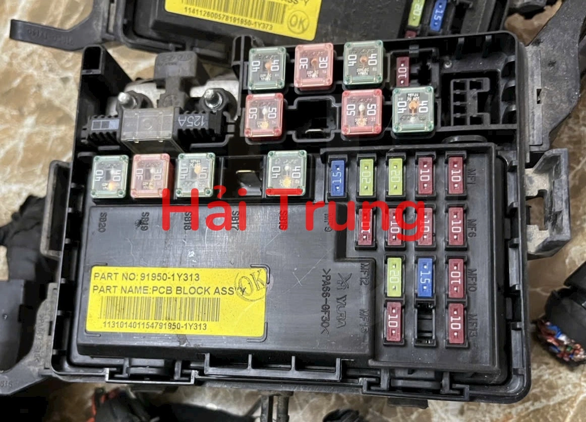 919501Y313 Hộp cầu trì Kia Morning 2015-2018 Tháo Xe