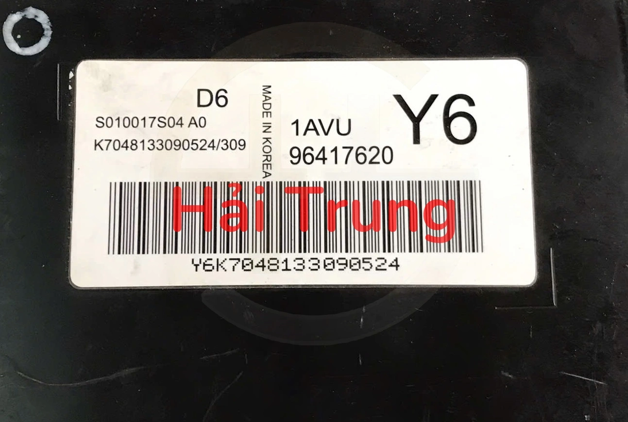 Hộp điều khiển động cơ Hộp đen Ecu Chevrolet Magnus 2.0 Tháo Xe 96417620