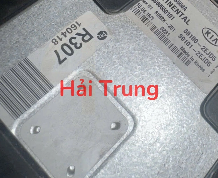 Hộp điều khiển động cơ ECU Hyundai Santafe 2013-2016 Tháo Xe 39100-2EJD5