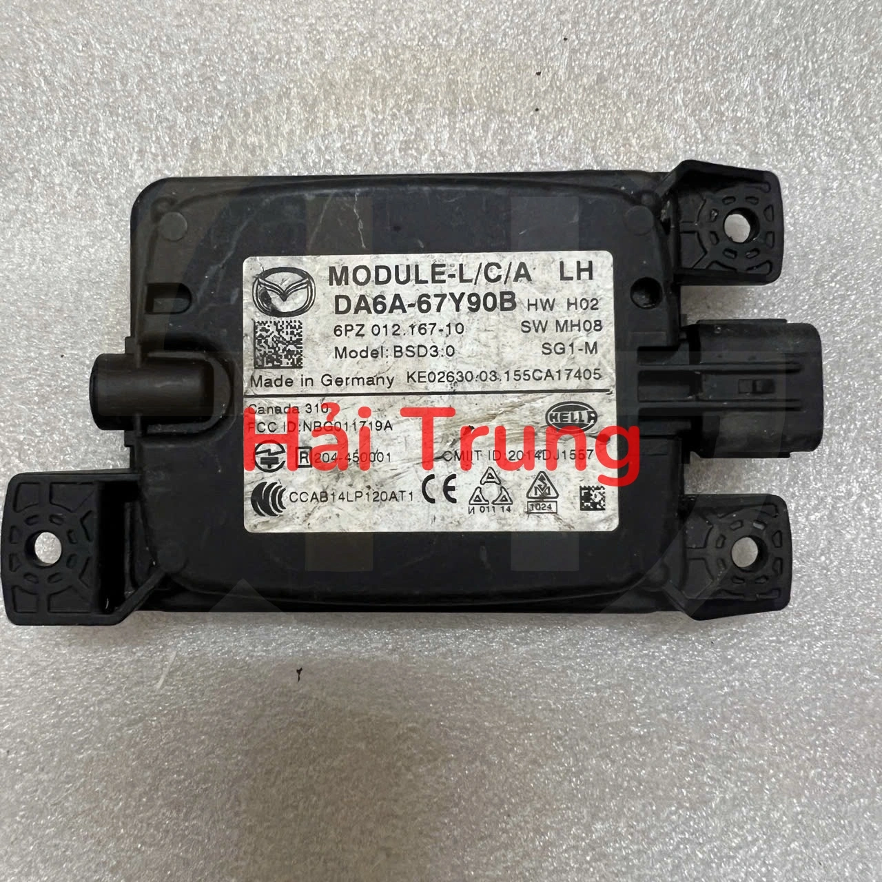 Hộp Radar Mazda 2 2014-2016 Tháo Xe DA6A-67Y90B