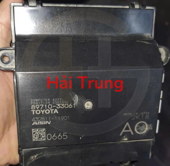 Hộp điều khiển ghế Toyota Camry 2019 Tháo xe 8971033061