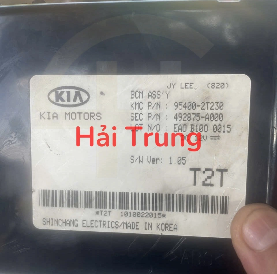 Hộp điều khiển thân xe BCM Kia Optima Tháo Xe 95400-2T230 954002T230