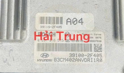 Hộp điều khiển động cơ Hộp đen ECU Hyundai Santafe Tháo Xe 39100-2F405