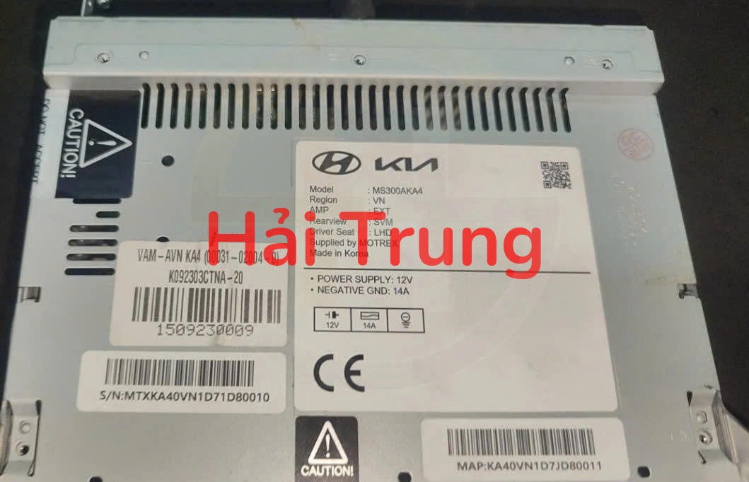Tháo xe Đài DVD Kia Carnival 2022 2023 2024