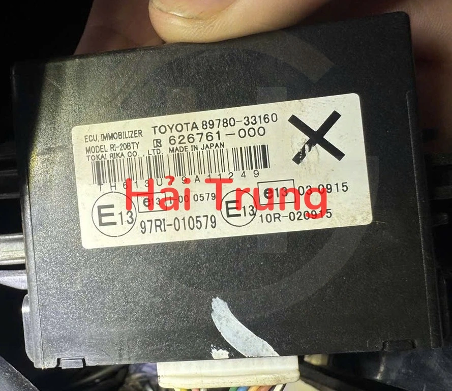 Hộp điều khiển chống trộm Toyota Camry 2007-2011 2.4 Tháo Xe 89780-33160