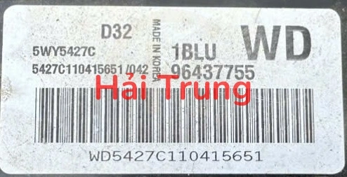Hộp điều khiển động cơ Hộp đen Ecu Matiz, Spark Tháo Xe 96437755