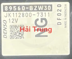 Hộp điều khiển động cơ ECU Toyota Wigo Tháo Xe 89560-BZW30 89560BZW30