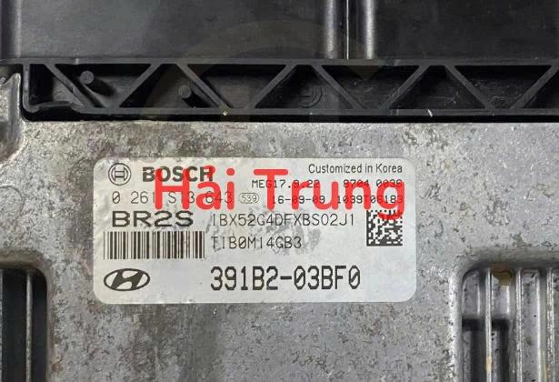 Hộp điều khiển động cơ ECU ECM Hyundai I20 Tháo Xe 391B2-03BF0 391B203BF0