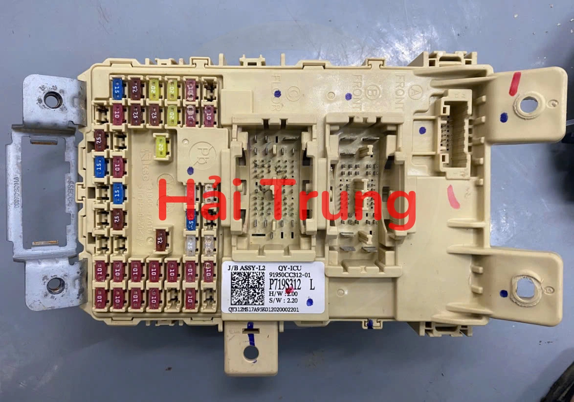 91950CC312 Hộp cầu trì Kia Sonet 2021-2025 Tháo Xe