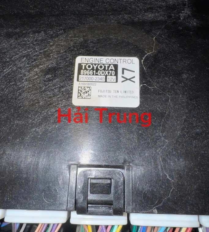 896610DX70 Tháo xe Hộp điều khiển động cơ Hộp đen ECU Toyota Vios