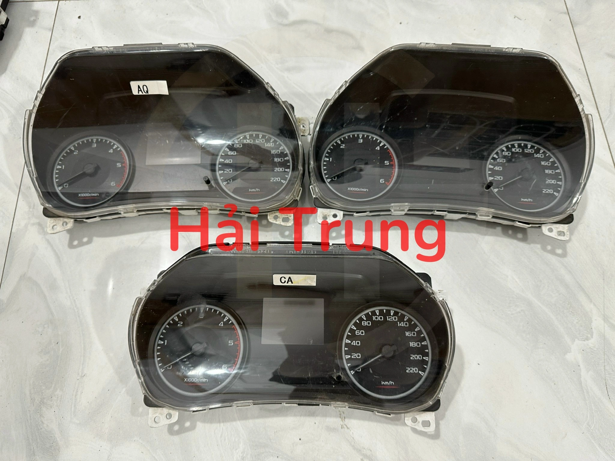 Cụm đồng hồ táp lô Isuzu Dmax 2021-2025 Tháo Xe